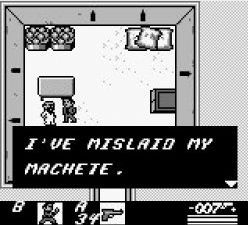 James Bond 007 on the Gameboy